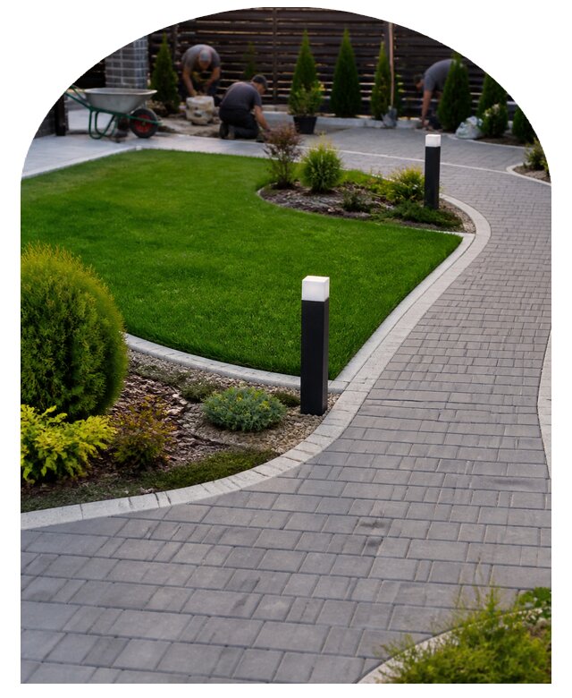 Благоустройство маленького участка в Мончегорске от 45450 р. | Метпроект-Мнч